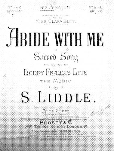 Liddle - Abide with Me - Score