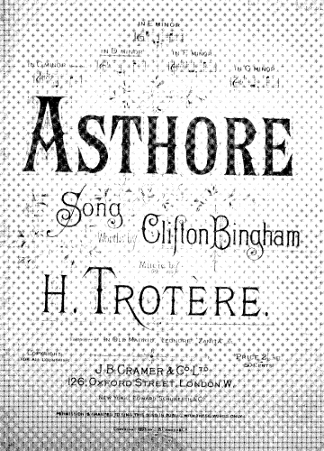 Trotere - Asthore - Score