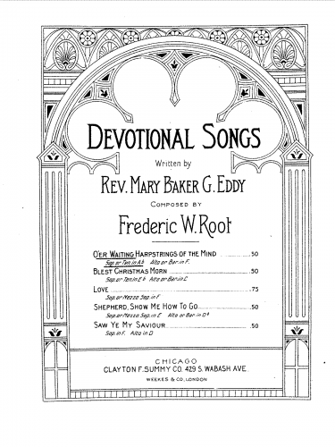 Root - 5 Devotional Songs - Score