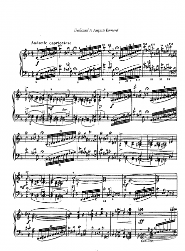 Glazunov - Preliudiia e fuga dlia fortepiano - Score