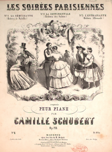 Schubert - Les Soirées parisiennes - Score