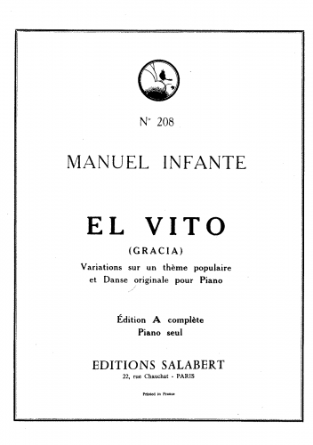 Infante - El Vito (Gracia) - Score