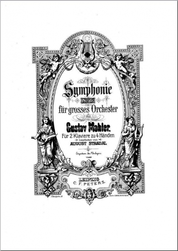 Mahler - Symphony No. 5 - For 2 Pianos (Stradal) - Score