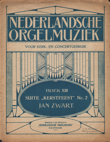 Zwart - Suite 'Kerstfeest' No. 2 - Score