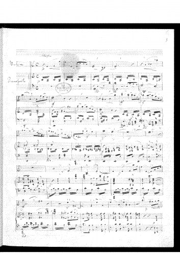 Schumann - F.A.E. Sonata - Scores and Parts I. Allegro (Dietrich)