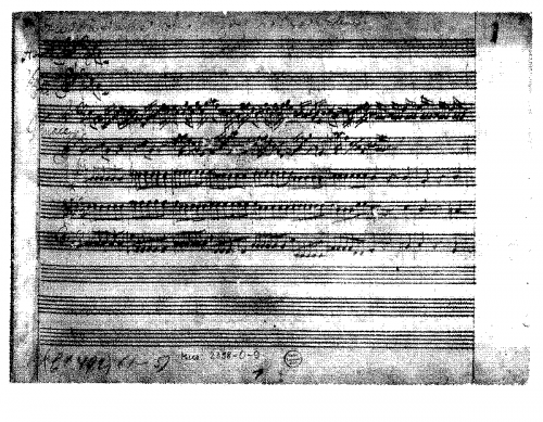 Heinichen - Concerto in C minor SeiH 240 - Score