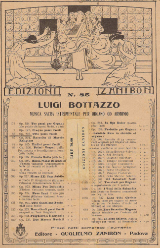 Bottazzo - 8 Pezzi facili - Score