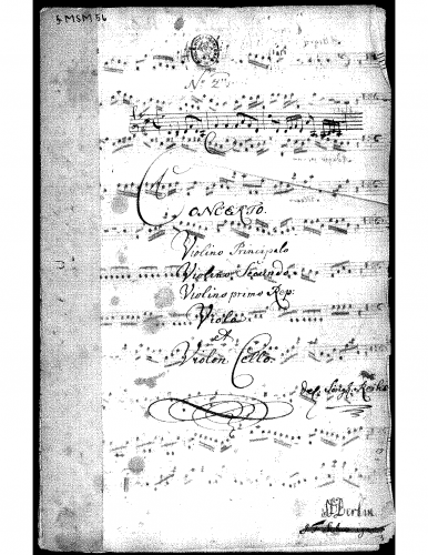 Ræhs - Concerto - Scores and Parts