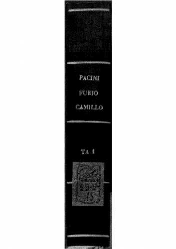 Pacini - Furio Camillo - Score
