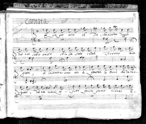 Scarlatti - E fia pur vero - Score