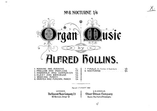 Hollins - Nocturne - Score