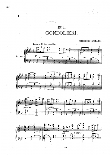 Mullen - Venetian Suite - Score