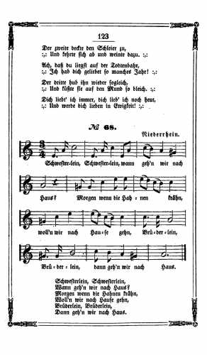 Folk Songs - Deutsche Volkslieder mit ihren Original-Weisen - Complete Book