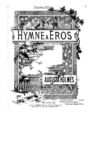 Holmès - Hymne à Eros - Score