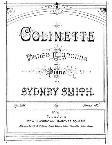 Smith - Colinette - Score