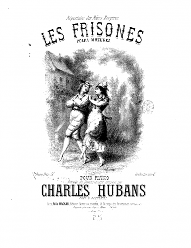 Hubans - Les frisones - Selections For Piano - Polka-mazurka