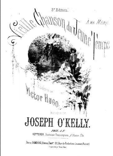 O'Kelly - Vieille chanson du jeune temps - Score