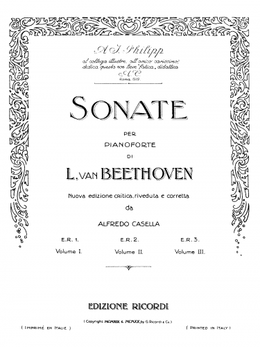 Beethoven - Piano Sonata No. 17 - Score