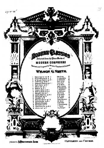 Vilbac - Menuetto gracieuse - Score