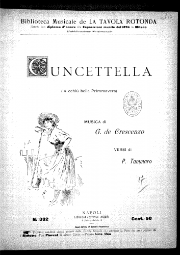 De Crescenzo - Cuncettella - Score