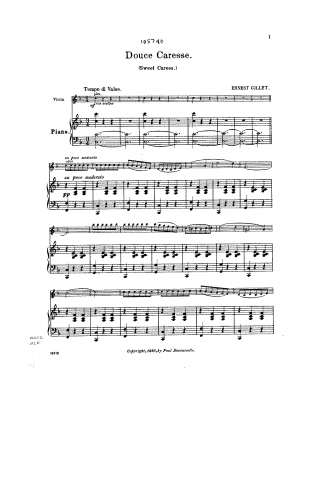 Gillet - Douce caresse