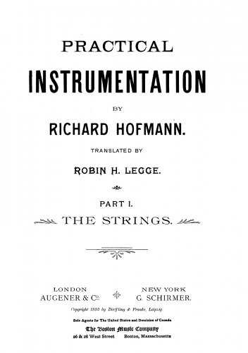 Hofmann - Practical Instrumentation - Complete Book
