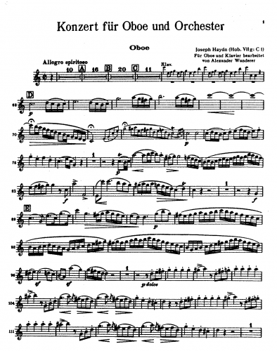 Haydn - Oboe Concerto