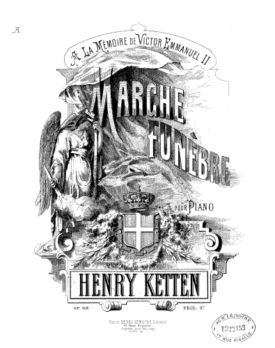 Ketten - Marche funèbre - Score