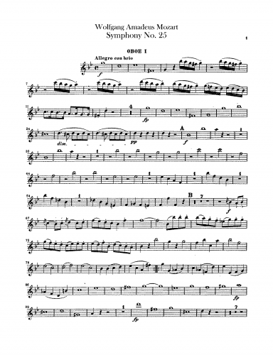 Mozart - Symphony No. 25