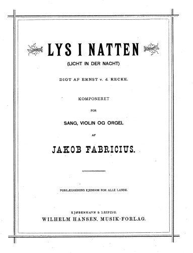 Fabricius - Lys i Natten