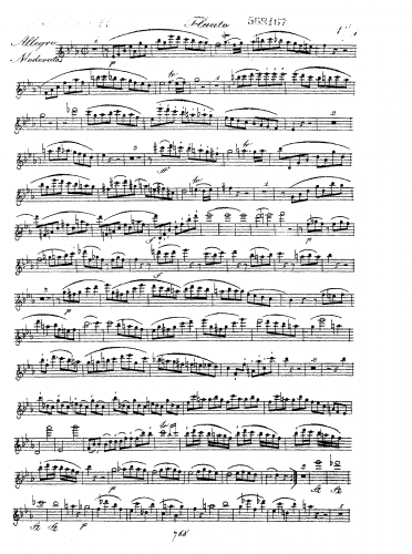 Krommer - Quintet for Flute and Strings, Op. 66
