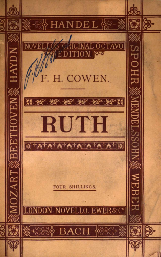 Cowen - Ruth - Vocal Score - Incomplete Score (pp.144145 missing)