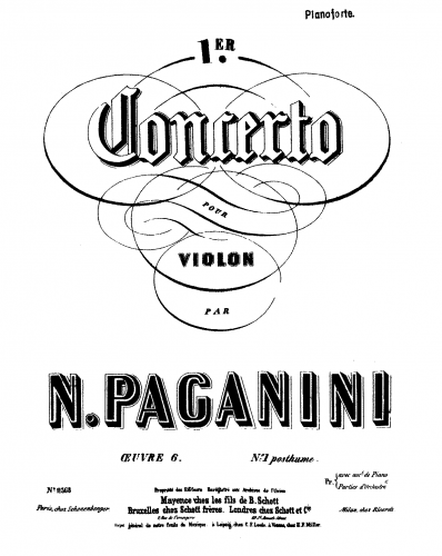 Paganini - Violin Concerto No. 1