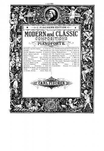 Lumbye - Traumbilder - For Piano solo - Score