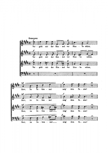 Wolf - 6 geistliche Lieder nach Gedichten von Eichendorff - Score