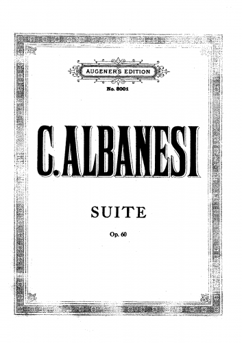 Albanesi - Suite - Score