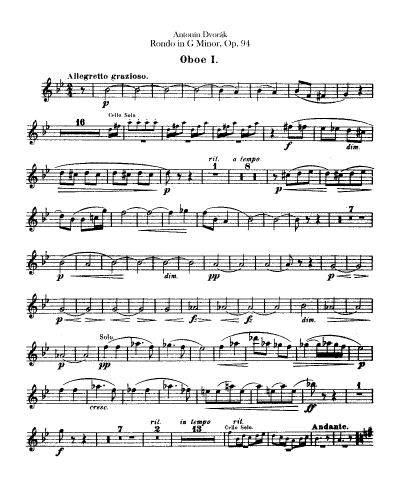 Dvorák - Rondo - For Cello and Orchestra (Dvorák)