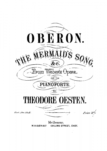 Oesten - Oberon - Score
