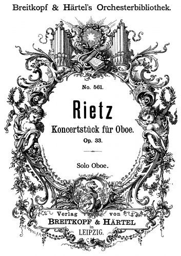 Rietz - Konzertstück für Oboe