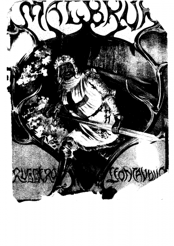 Leoncavallo - Malbruk - Vocal Score - Score