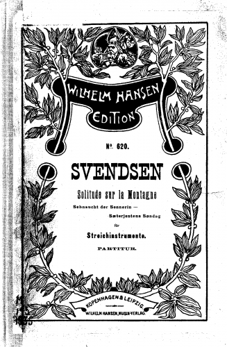 Bull - SÃ¦terjentens Søndag - For String Orchestra (Svendsen) - Score