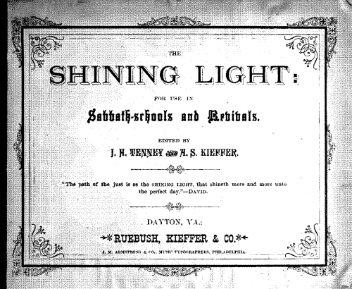Kieffer - The Shining Light - Score