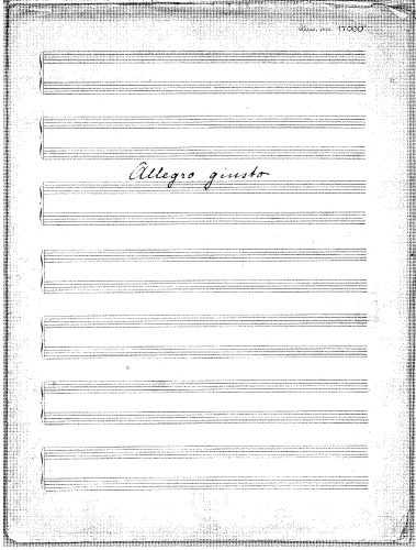 Thuille - Allegro Giusto, Op. 39