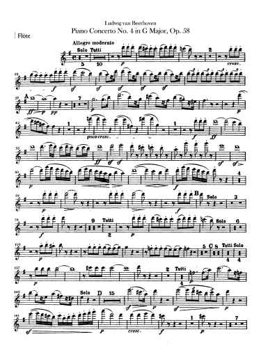 Beethoven - Piano Concerto No. 4 - Orchestra