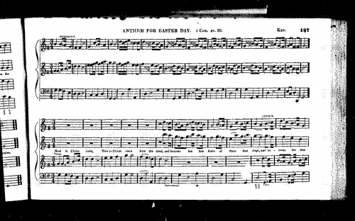 Key - Now is Christ risen from the dead - Score