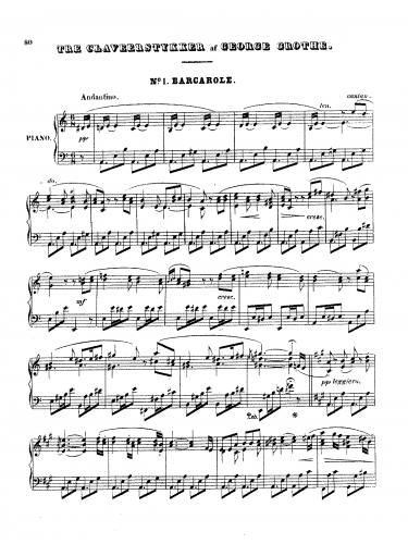 Grothe - 3 Piano Pieces - Score