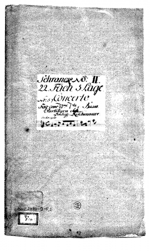 Reichenauer - Bassoon Concerto in F major - Score