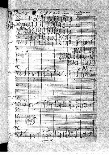 Charpentier - Messe Ã  quatre choeurs, H.4 - Score