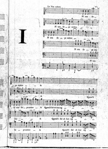 Lotti - Duetti, terzetti, e madrigali a più voci - Score