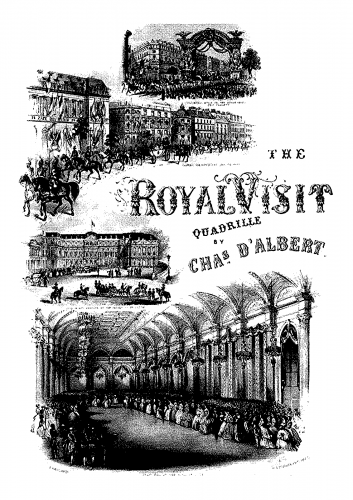 Albert - The Royal Visit Quadrille - Score